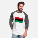 Red, Black & Green Flag