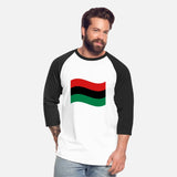 Red, Black & Green Flag