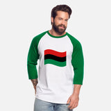 Red, Black & Green Flag