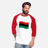 Red, Black & Green Flag