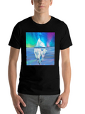 Reflected Glacier Classic Cotton Tee – Unisex Comfort For Any Season