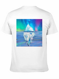 Reflected Glacier Classic Cotton Tee – Unisex Comfort For Any Season