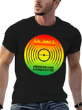 REGGAE PLATE Classic Cotton Tee – Unisex Comfort For Any Season