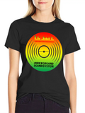 REGGAE PLATE Classic Cotton Tee – Unisex Comfort For Any Season