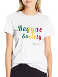Reggae Society Rastafari Classic Cotton Tee – Unisex Comfort For Any Season