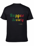 Reggae Society Rastafari Classic Cotton Tee – Unisex Comfort For Any Season