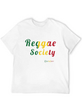 Reggae Society Rastafari Classic Cotton Tee – Unisex Comfort For Any Season
