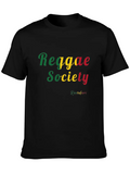Reggae Society Rastafari Classic Cotton Tee – Unisex Comfort For Any Season