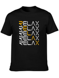 RELAX RELAX Classic Cotton Tee – Unisex Comfort For Any Season