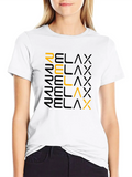 RELAX RELAX Classic Cotton Tee – Unisex Comfort For Any Season