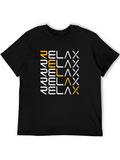 RELAX RELAX Classic Cotton Tee – Unisex Comfort For Any Season