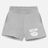 Rest Day Skull Illustration