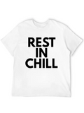 Rest In Chill Classic Cotton Tee – Unisex Comfort For Any Season