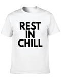 Rest In Chill Classic Cotton Tee – Unisex Comfort For Any Season