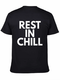Rest In Chill Classic Cotton Tee – Unisex Comfort For Any Season