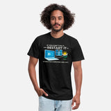 Restart to Refresh: Tech Motivation Tee