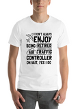 Retired Air Traffic Controller Airplane Classic Cotton Tee – Unisex Comfort For Any Season