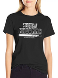 Retirement Gift Idea Retired Statistician Classic Cotton Tee – Unisex Comfort For Any Season