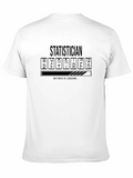 Retirement Gift Idea Retired Statistician Classic Cotton Tee – Unisex Comfort For Any Season