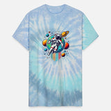 Retro Astronaut Space Exploration Planets Design