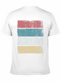 Retro Background Sunset Grunge Classic Cotton Tee – Unisex Comfort For Any Season