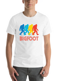 Retro Bigfoot Pop Art Classic Cotton Tee – Unisex Comfort For Any Season