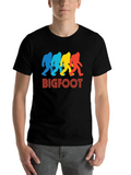 Retro Bigfoot Pop Art Classic Cotton Tee – Unisex Comfort For Any Season