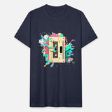 Retro Flaming Cassette