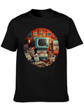 Retro Gaming Revival: Nostalgic Joys In Pixels Classic Cotton Tee – Unisex Comfort For Any Season