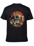 Retro Gaming Revival: Nostalgic Joys In Pixels Classic Cotton Tee – Unisex Comfort For Any Season