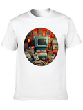 Retro Gaming Revival: Nostalgic Joys In Pixels Classic Cotton Tee – Unisex Comfort For Any Season