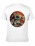 Retro Gaming Revival: Nostalgic Joys In Pixels Classic Cotton Tee – Unisex Comfort For Any Season