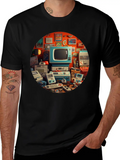 Retro Gaming Revival: Nostalgic Joys In Pixels Classic Cotton Tee – Unisex Comfort For Any Season