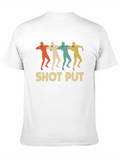 Retro Shot Put Pop Art Classic Cotton Tee – Unisex Comfort For Any Season