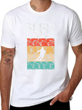 Retro Ski Classic Cotton Tee – Unisex Comfort For Any Season