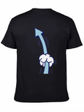 Funny Upward Pointing Arrow Cartoon T-Shirt