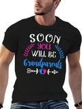 Soon You Will Be Grandparents T-Shirt Pregnancy Announcement