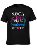 Soon You Will Be Grandparents T-Shirt Pregnancy Announcement
