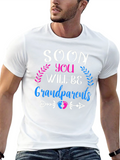 Soon You Will Be Grandparents T-Shirt Pregnancy Announcement