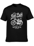 Ride With Pride Classic Cotton Tee – Unisex Comfort For Any Season