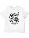 Ride With Pride Classic Cotton Tee – Unisex Comfort For Any Season