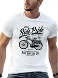 Ride With Pride Classic Cotton Tee – Unisex Comfort For Any Season