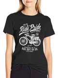 Ride With Pride Classic Cotton Tee – Unisex Comfort For Any Season