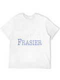 Frasier TV Show Seattle Skyline Black T-Shirt