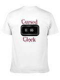 Cursed Clock T-Shirt - 6:66 Design