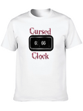 Cursed Clock T-Shirt - 6:66 Design