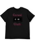 Cursed Clock T-Shirt - 6:66 Design