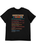 Understanding Engineers Black T-Shirt