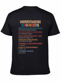 Understanding Engineers Black T-Shirt