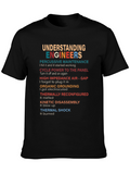 Understanding Engineers Black T-Shirt